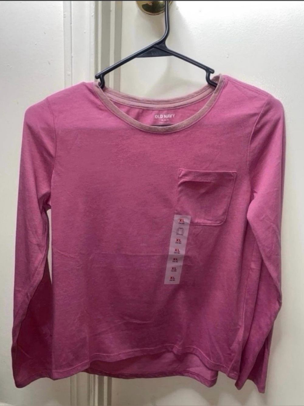 BNWT Old Navy Pink Long Sleeve Shirt Girls X Large